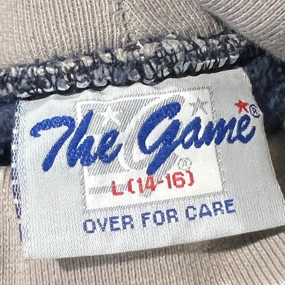 Dallas Cowboys VTG 1990s NFL Football The Game Sweatshirt Kids Youth Boys - Picture 5 of 5